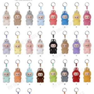 Pop Mart Labubu - Tasty Macarons Vinyl Face Plush Keychain (Ver. 2)