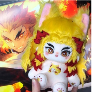 Demon Slayer Inspired: Kyojuro Rengoku 20cm Plush Toy
